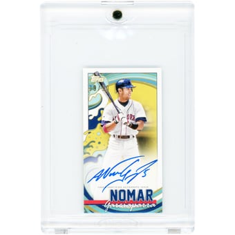 Nomar Garciaparra Boston Red Sox Autographed 2022 Topps Rip #TRA-NG #39/50 Card