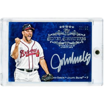 John Smoltz Atlanta Braves Autographed 2013 Topps Five Star Silver Signatures #FSSS-JS #8/25 Card