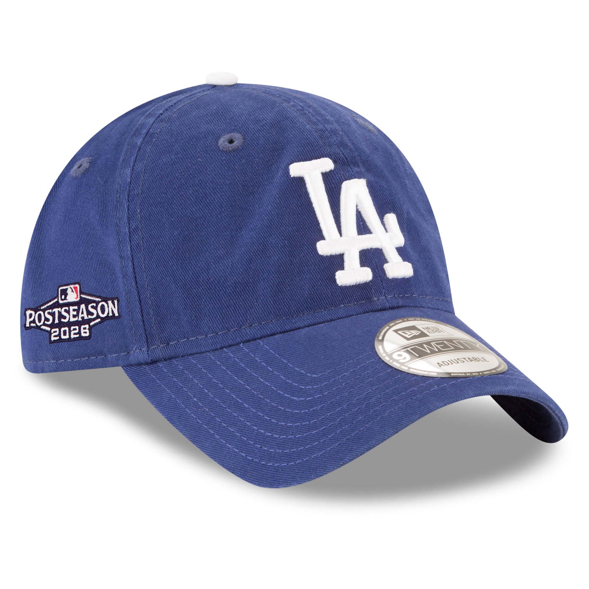 Men's New Era Royal Los Angeles Dodgers 2026 MLB Postseason 9TWENTY Adjustable Hat