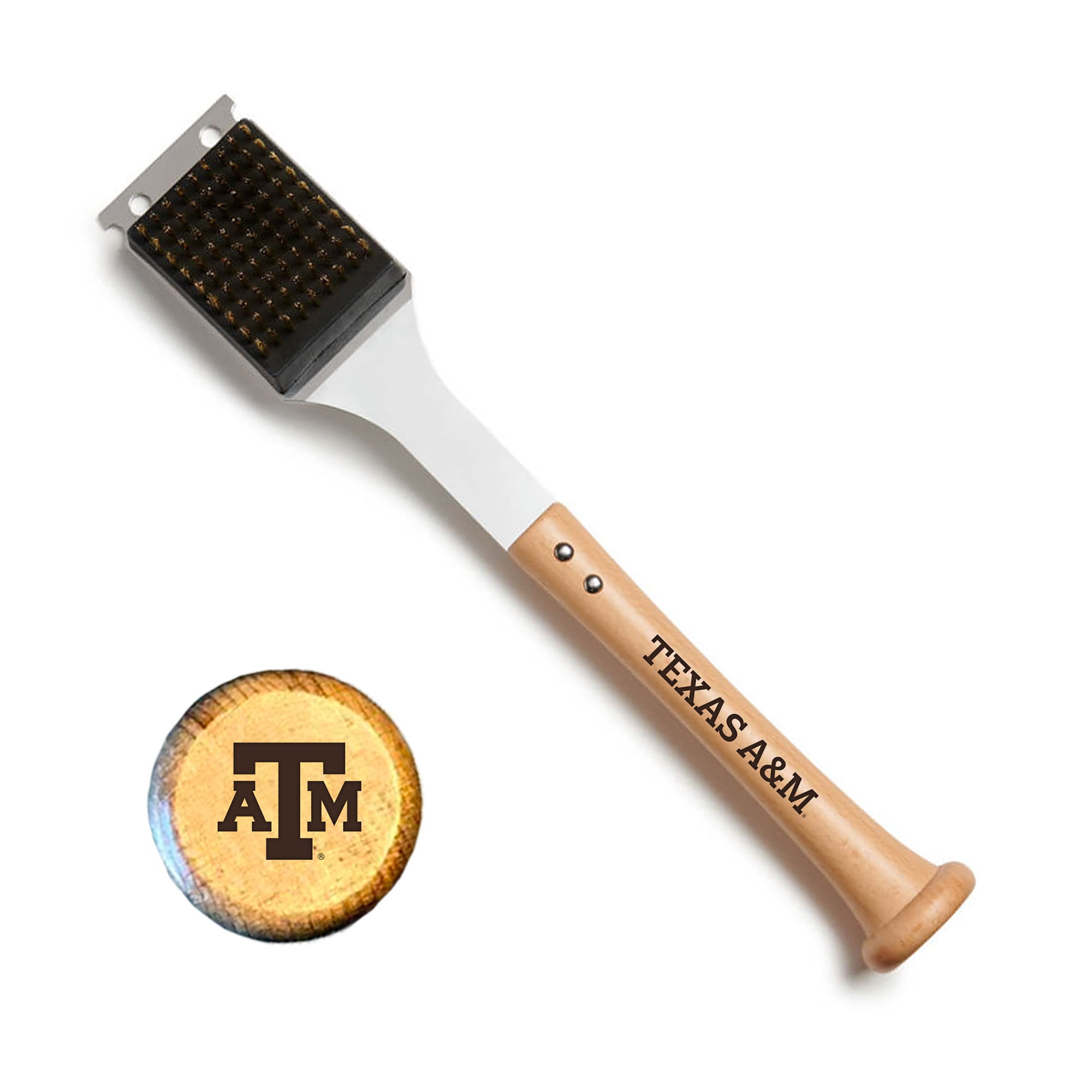 Jardine Texas A&M Aggies Baseball BBQ 20" Brushback Bat Handle Scraper