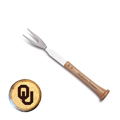 Jardine Oklahoma Sooners Baseball BBQ Forkball Fork