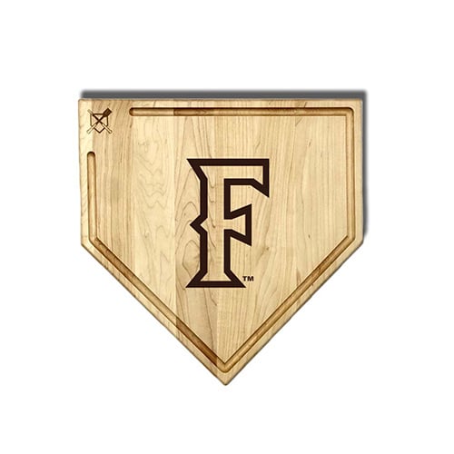 Jardine Cal State Fullerton Titans Baseball BBQ 17" x 17" Home Plate Cutting Board with Trough