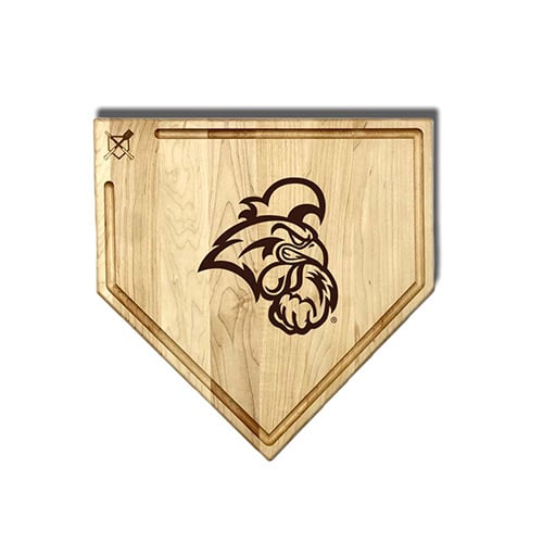 Jardine Coastal Carolina Chanticleers Baseball BBQ 17" x 17" Home Plate Cutting Board with Trough