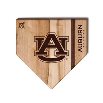 Jardine Auburn Tigers Baseball BBQ 17'' x 17'' Home Plate Cutting Board