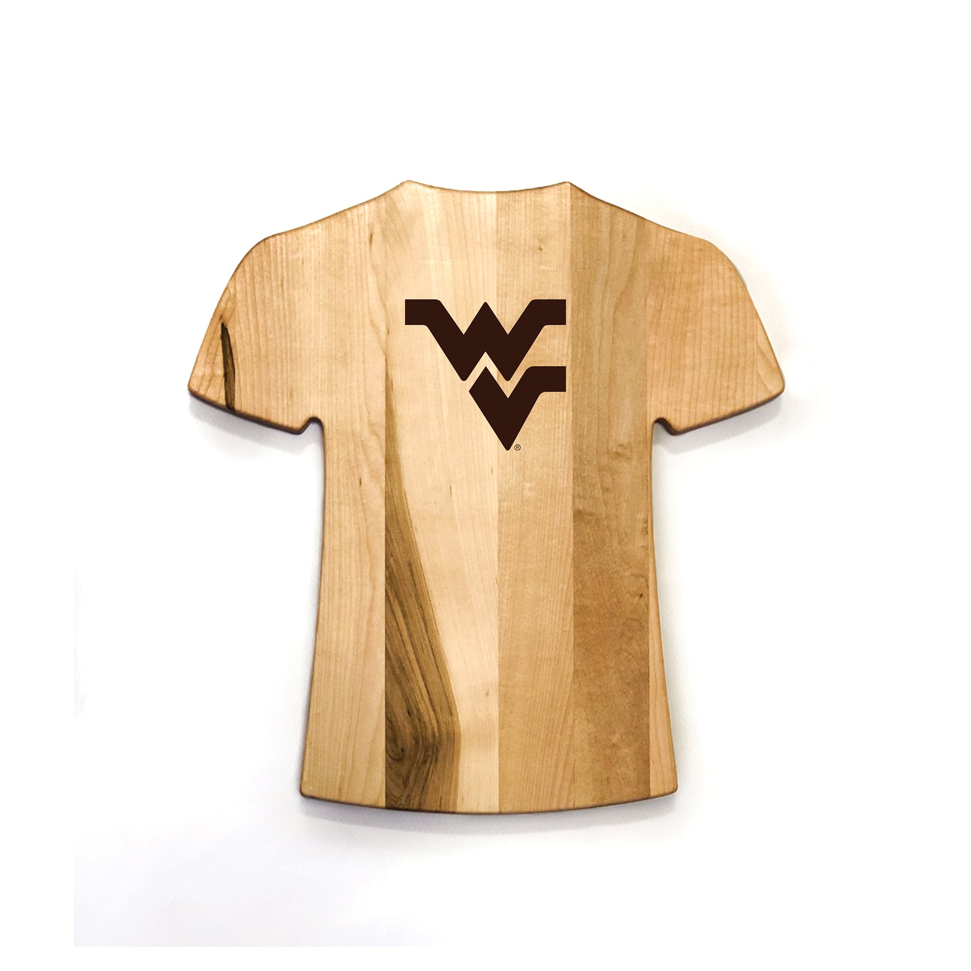 Jardine West Virginia Mountaineers Baseball BBQ Jersey Style Cutting Board
