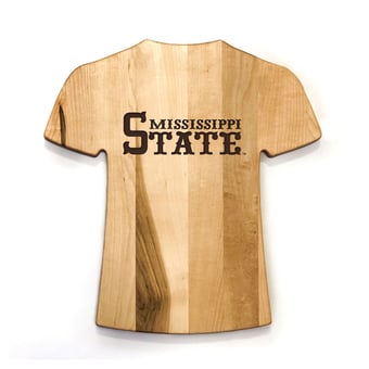Jardine Mississippi State Bulldogs Baseball BBQ Jersey Style Cutting Board