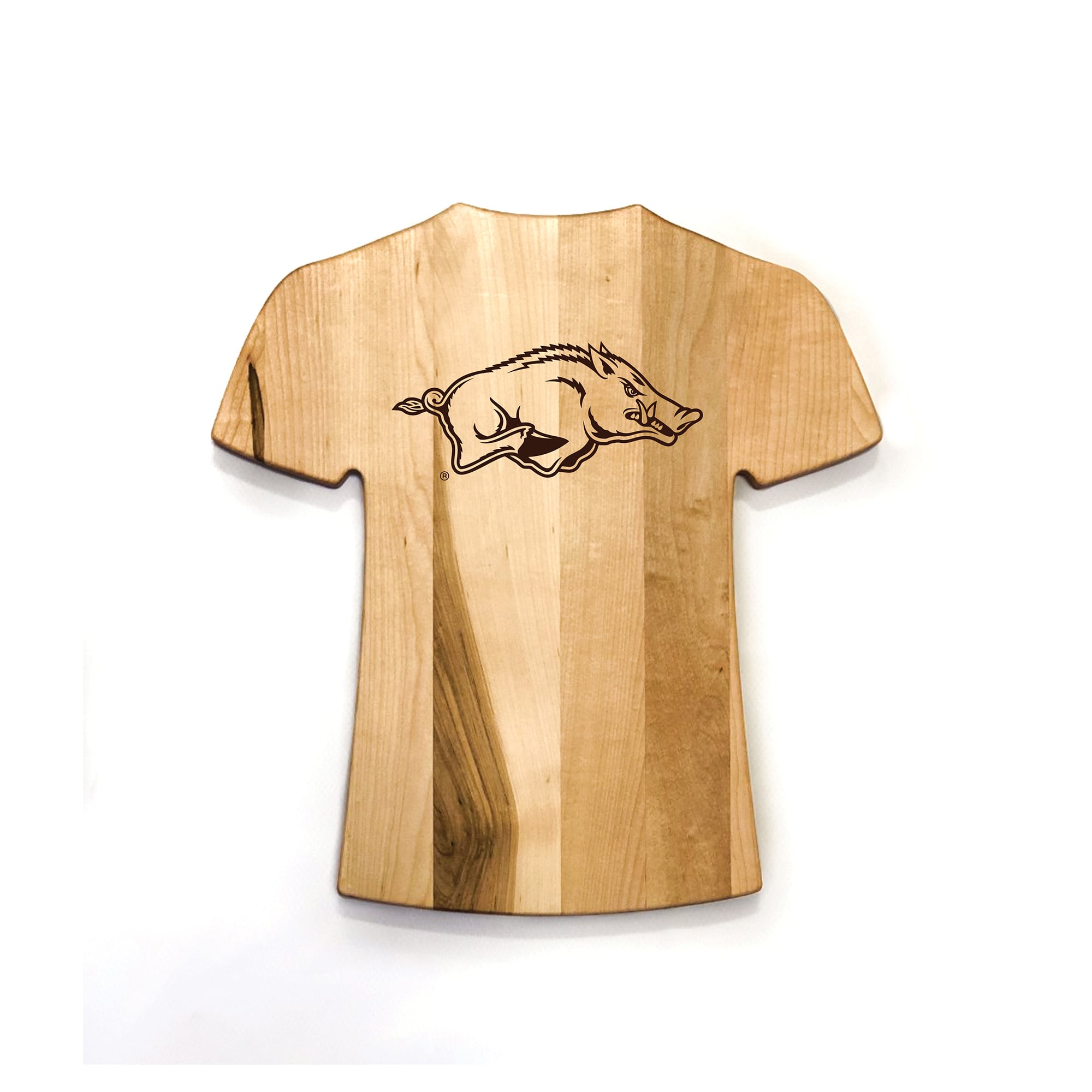 Jardine Arkansas Razorbacks Baseball BBQ Jersey Style Cutting Board