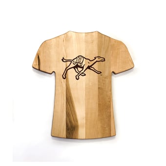 Jardine Campbell Fighting Camels Baseball BBQ Jersey Style Cutting Board