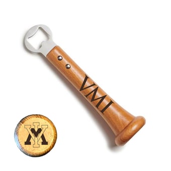 Jardine Virginia Military Institute Keydets Baseball BBQ Pickoff Bottle Opener