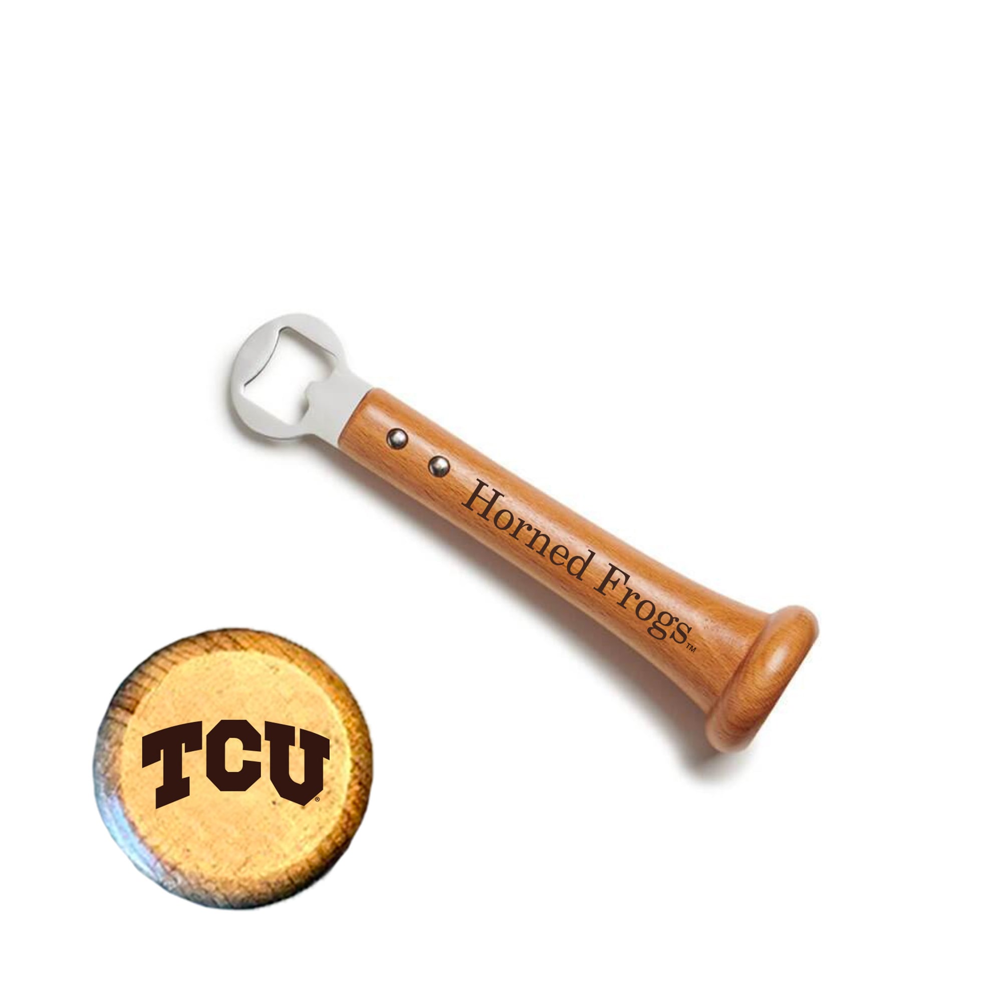 Jardine TCU Horned Frogs Baseball BBQ Pickoff Bottle Opener