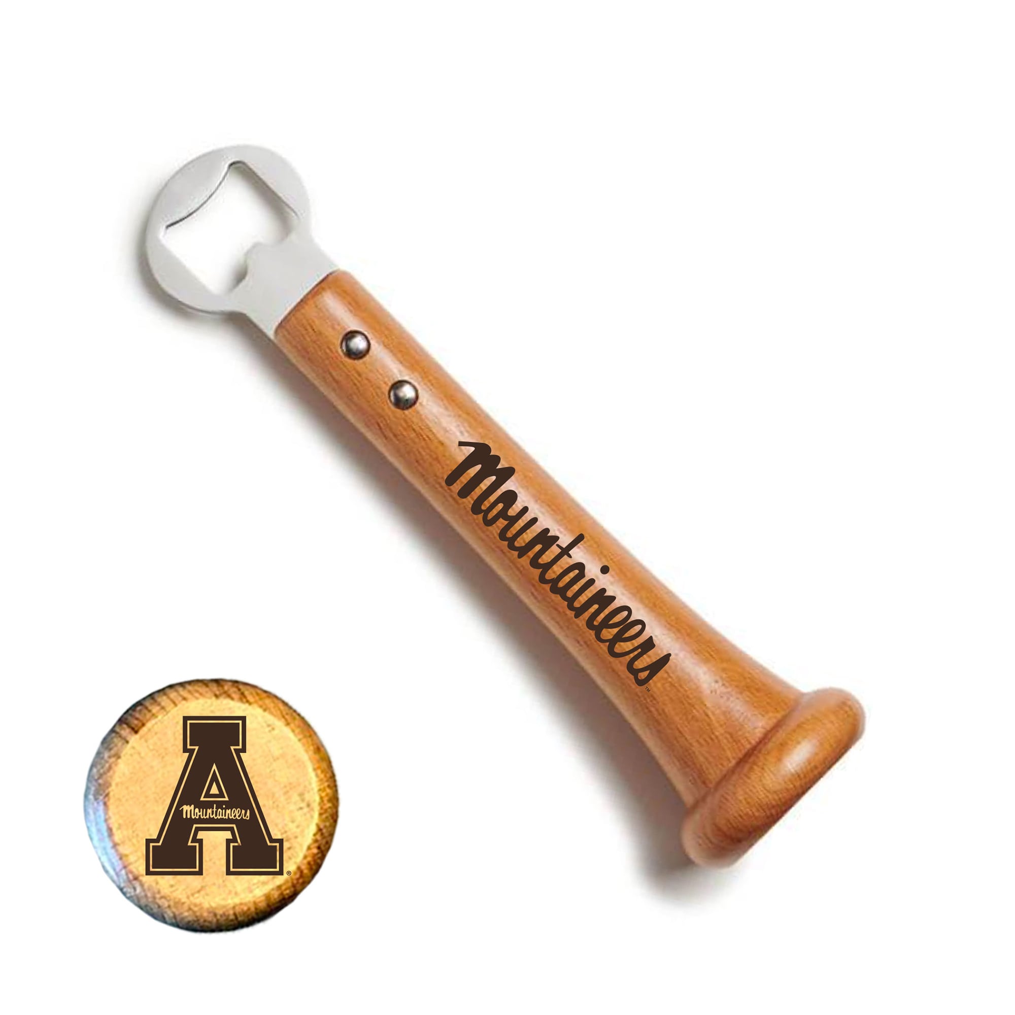 Jardine Appalachian State Mountaineers Baseball BBQ Pickoff Bottle Opener