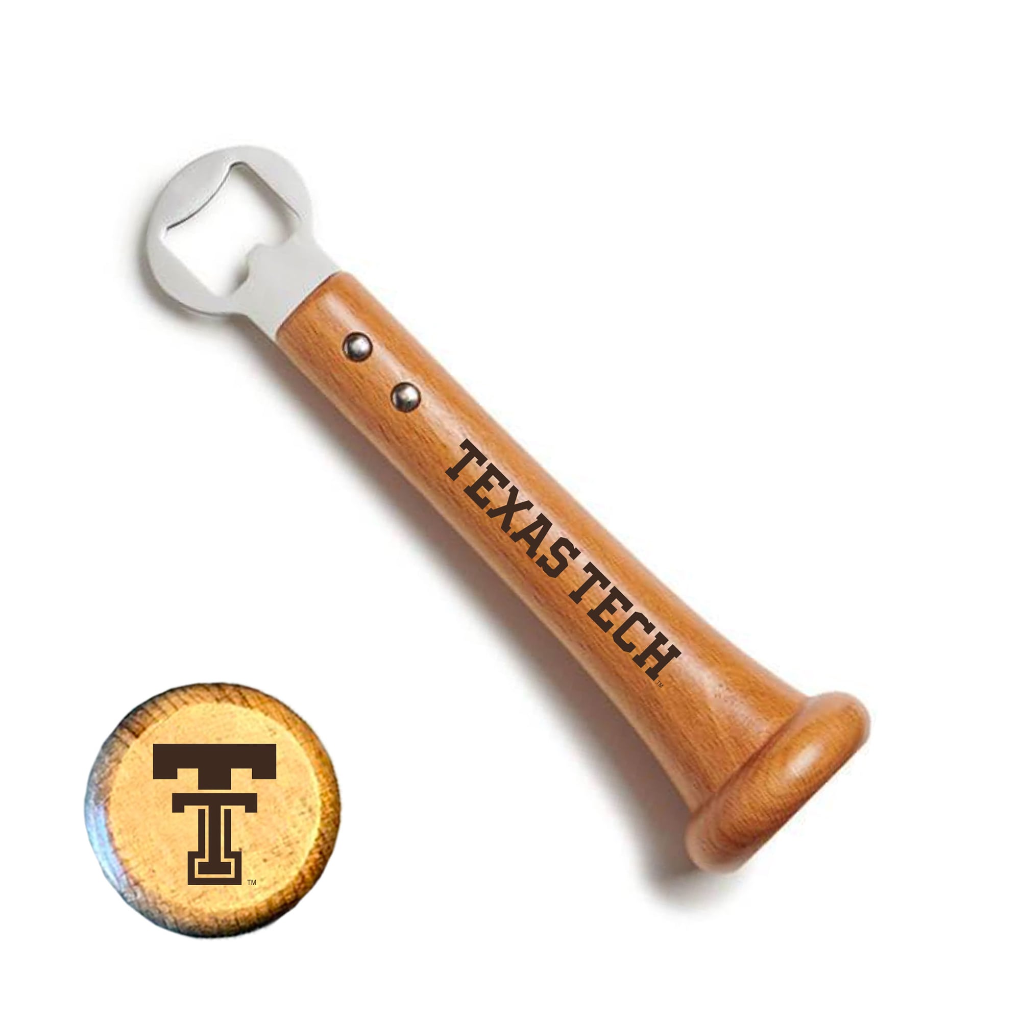 Jardine Texas Tech Red Raiders Baseball BBQ Pickoff Bottle Opener