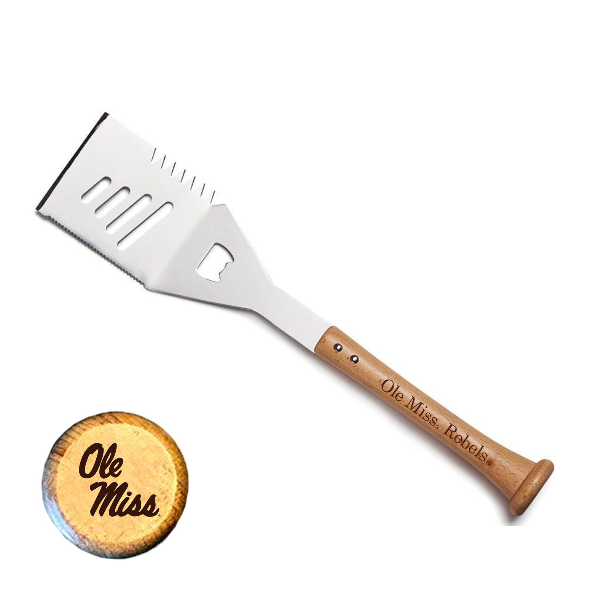 Jardine Ole Miss Rebels Baseball BBQ Slider Spatula