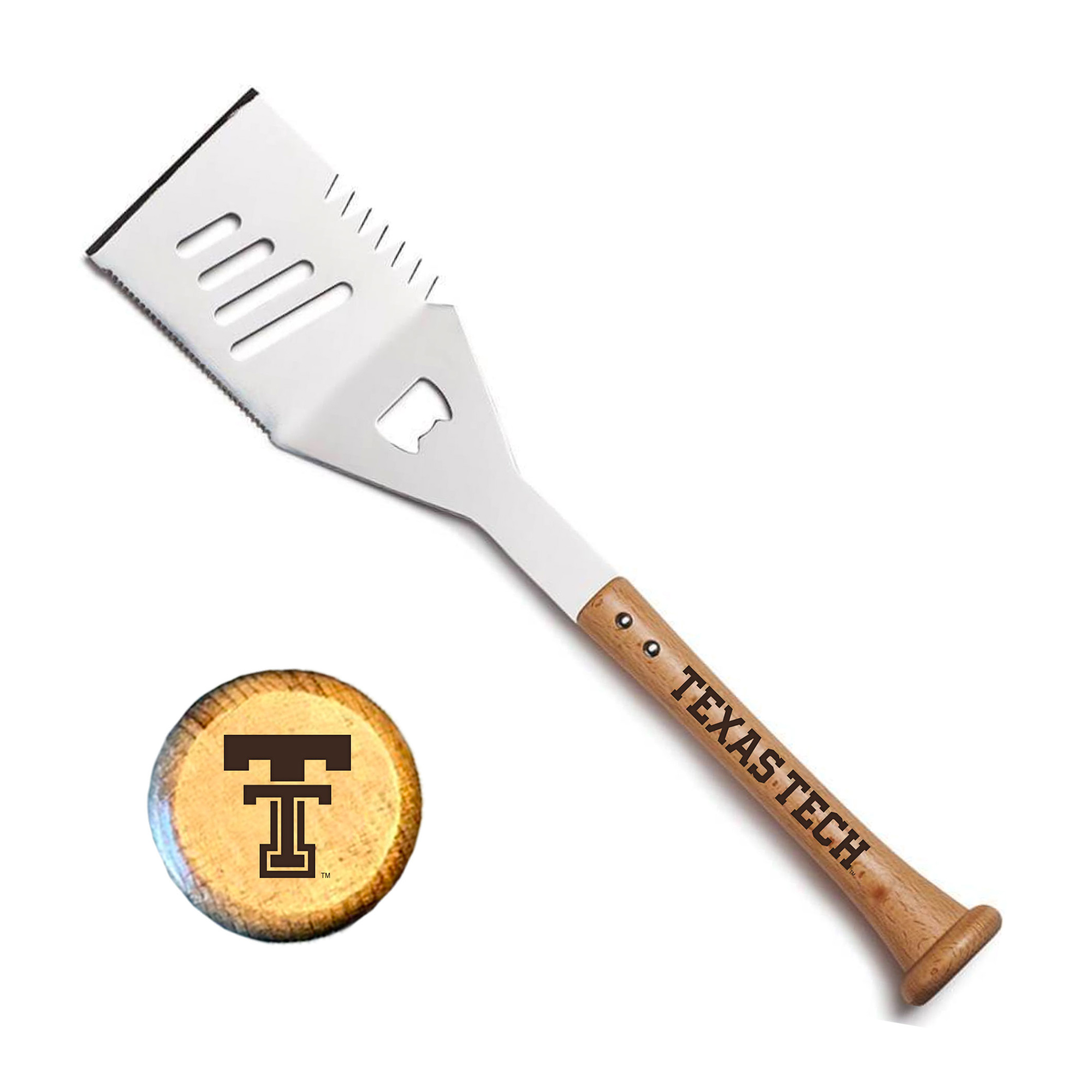 Jardine Texas Tech Red Raiders Baseball BBQ Slider Spatula