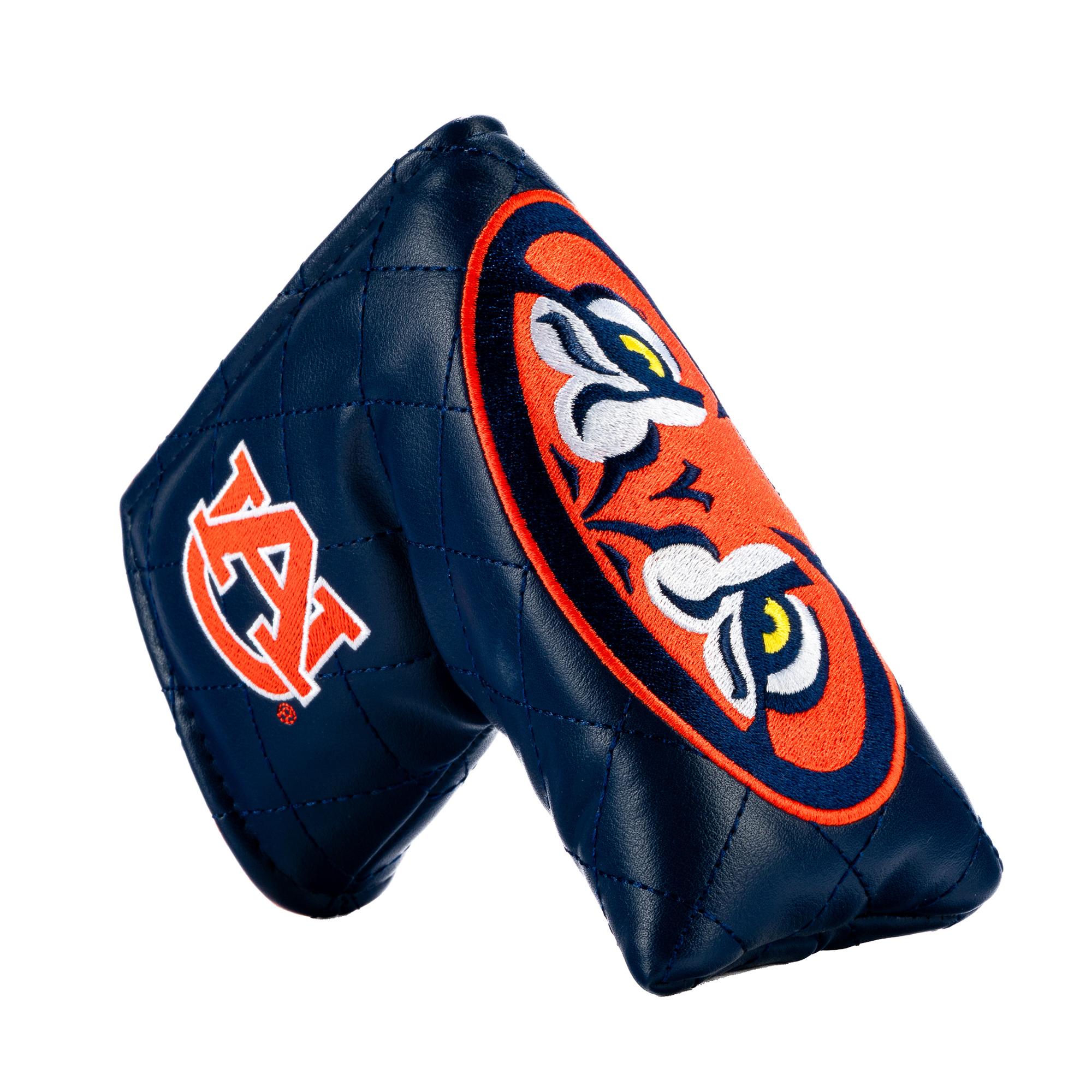 Hometown Brands Auburn Tigers Diamond Stitch Blade Putter Cover Hometown Brands Auburn Tigers Diamond Stitch Blade Putter Cover
