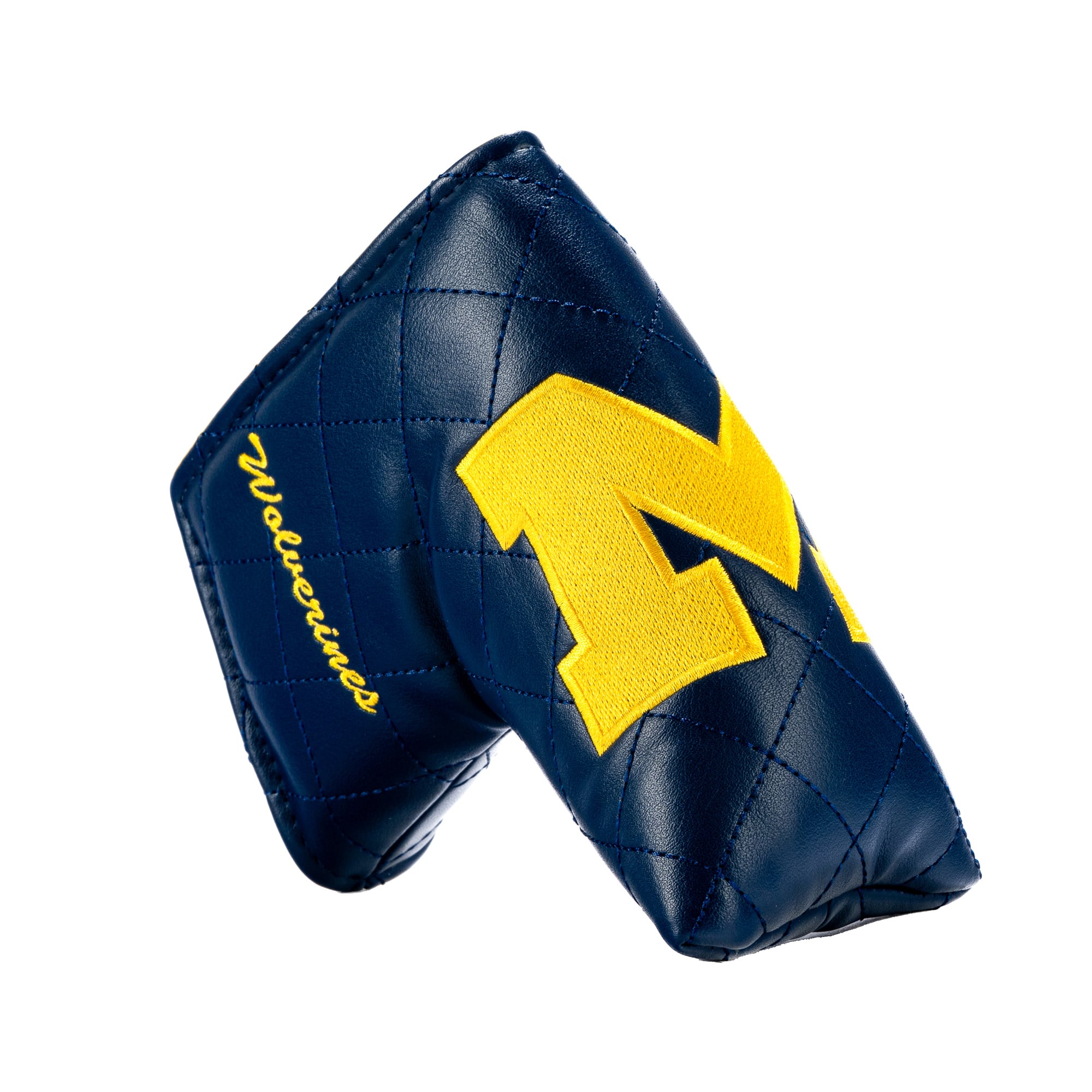 Hometown Brands Michigan Wolverines Diamond Stitch Blade Putter Cover