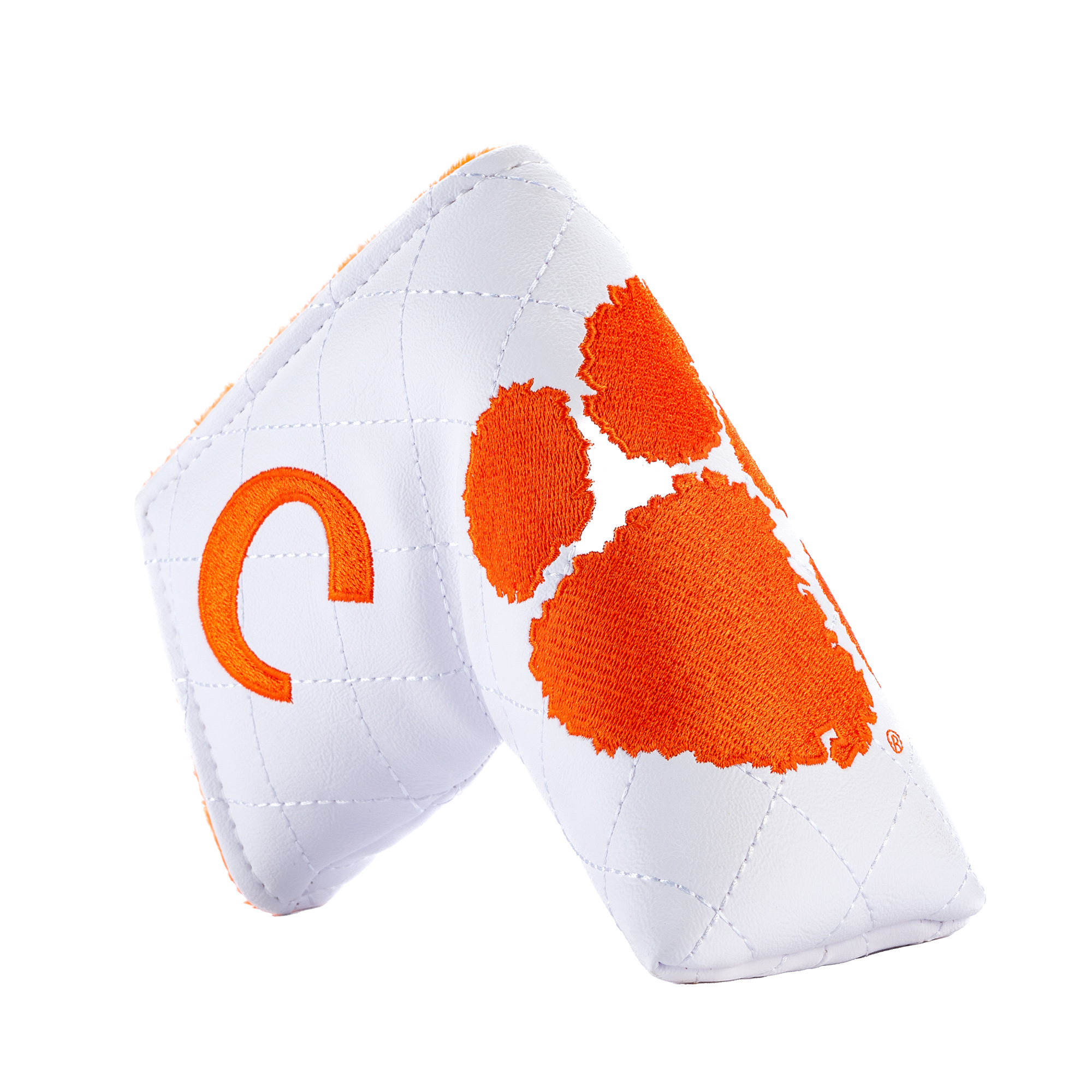 Hometown Brands Clemson Tigers Diamond Stitch Blade Putter Cover Hometown Brands Clemson Tigers Diamond Stitch Blade Putter Cover