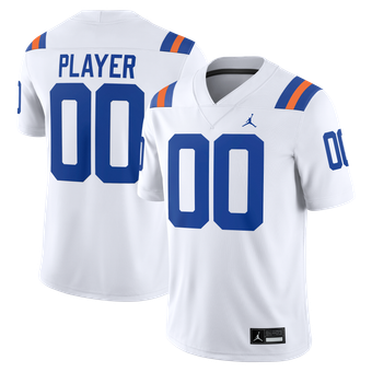 Men's Jordan Brand White Florida Gators Alternate NIL Pick-A-Player Game Jersey