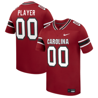 Men's Nike Garnet South Carolina Gamecocks NIL Pick-A-Player Game Football Jersey