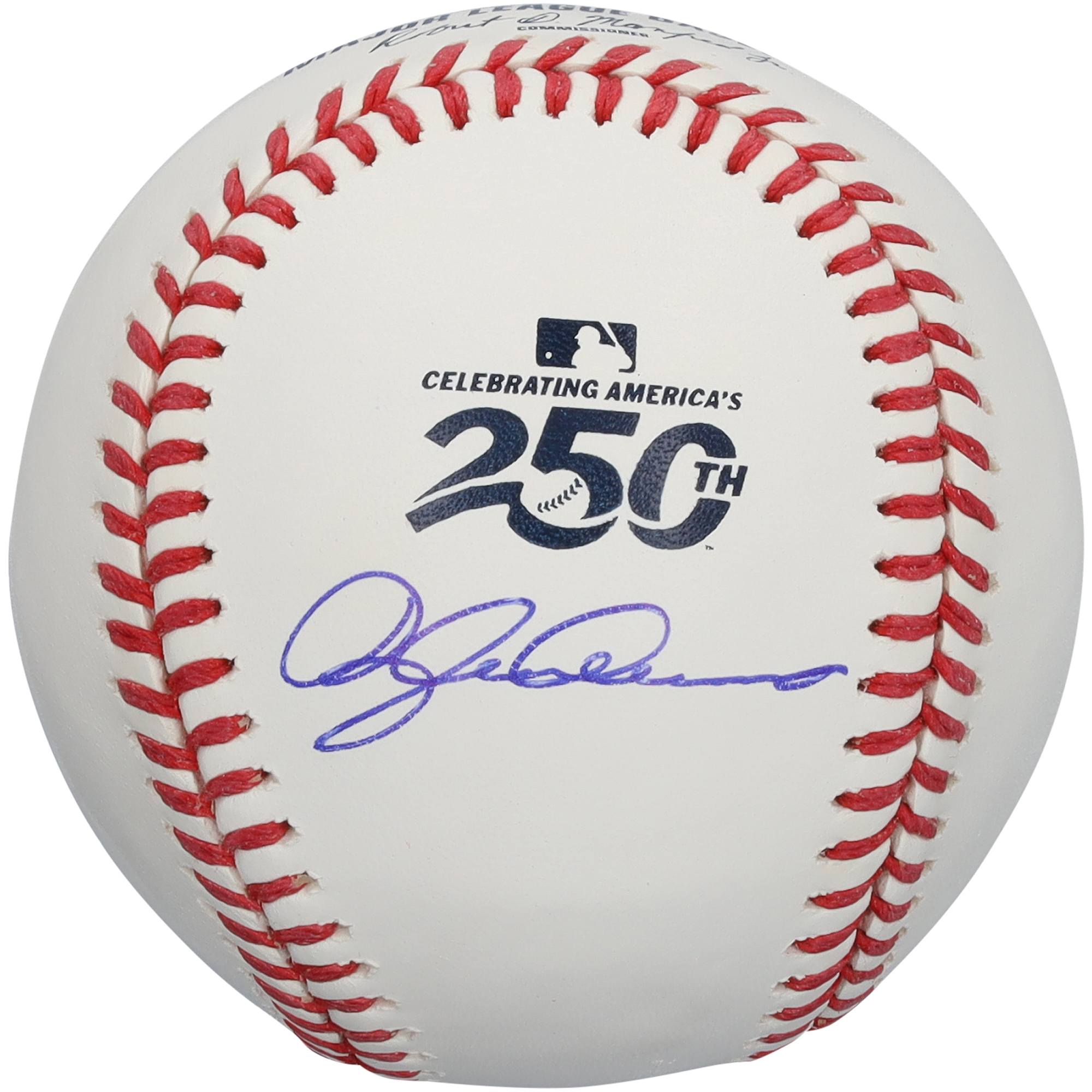 Dylan Crews Washington Nationals Autographed USA 250th Logo Baseball
