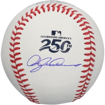 Dylan Crews Washington Nationals Autographed USA 250th Logo Baseball