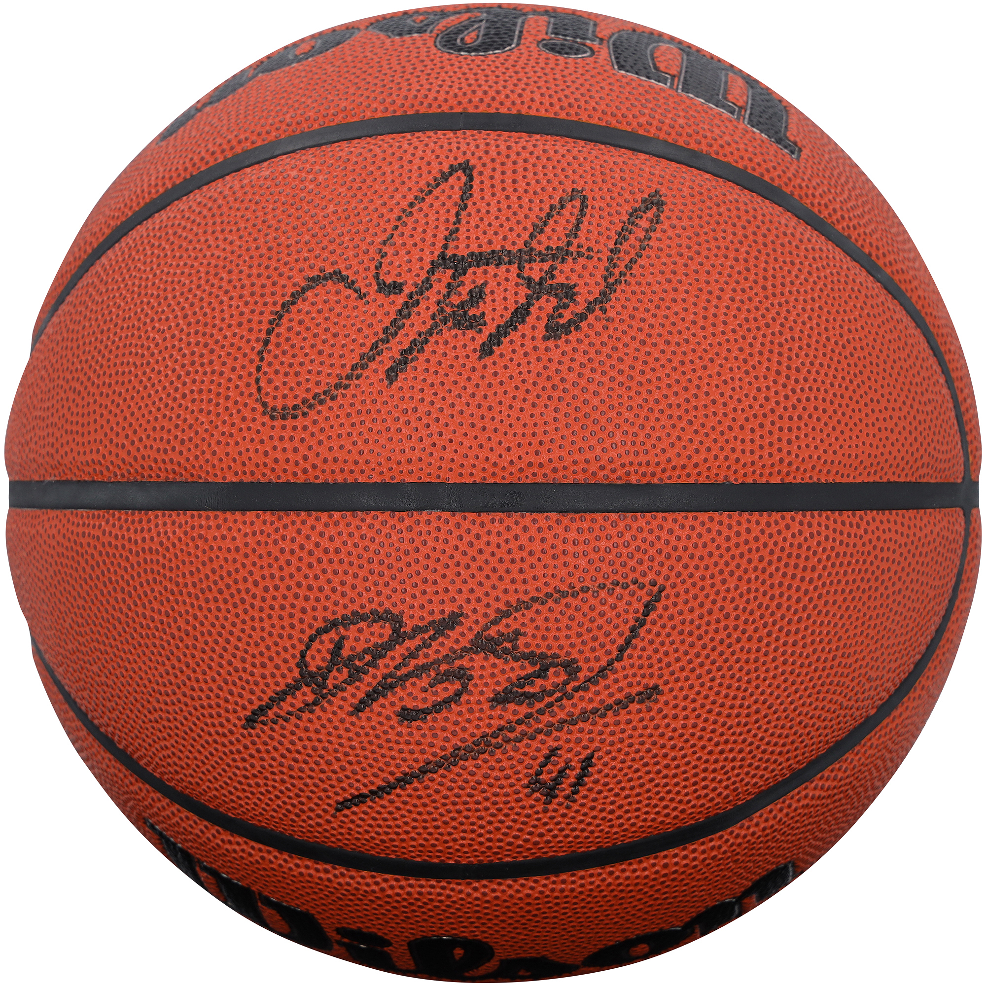 Jason Kidd & Dirk Nowitzki Dallas Mavericks Autographed Wilson Authentic Series Indoor/Outdoor Basketball