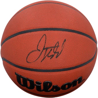 Jason Kidd New Jersey Nets Autographed Wilson Authentic Series Indoor/Outdoor Basketball
