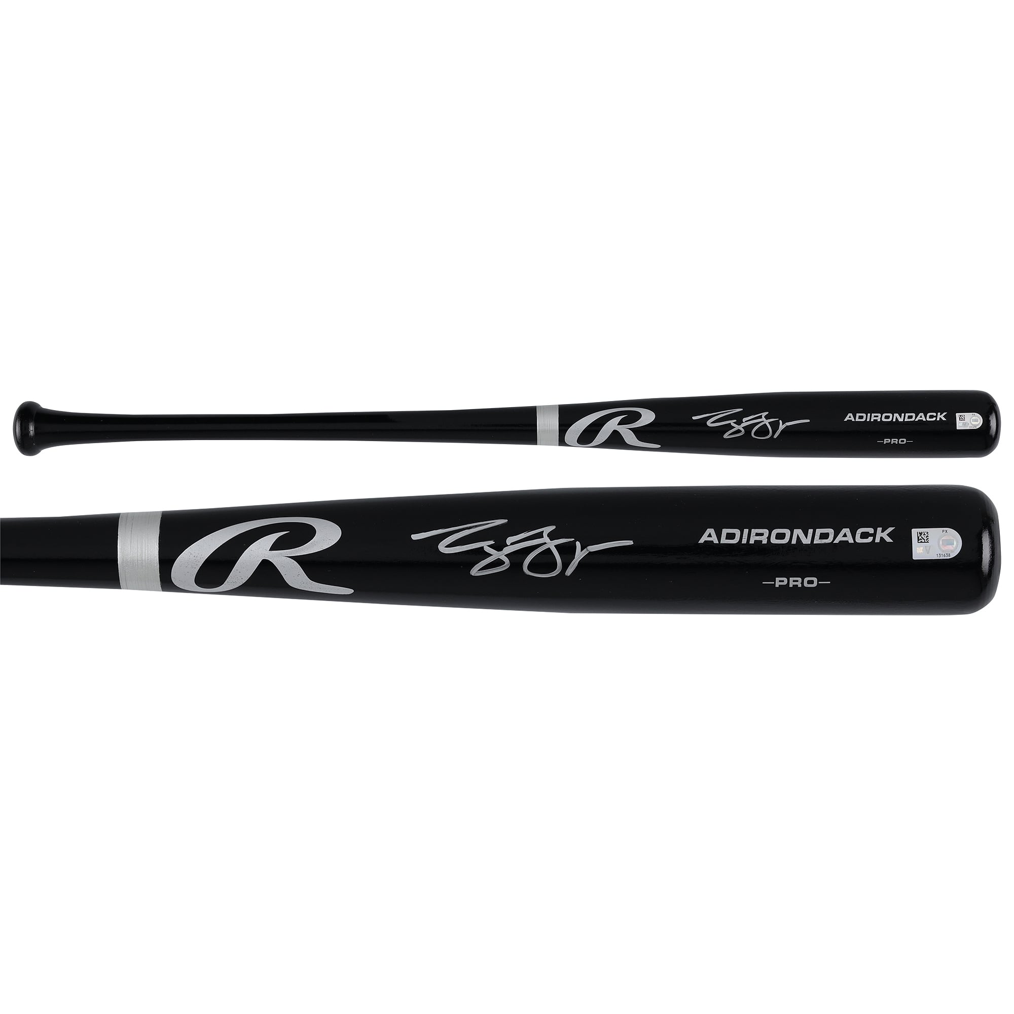 George Lombard Jr. New York Yankees Autographed Black Rawlings Pro Bat
