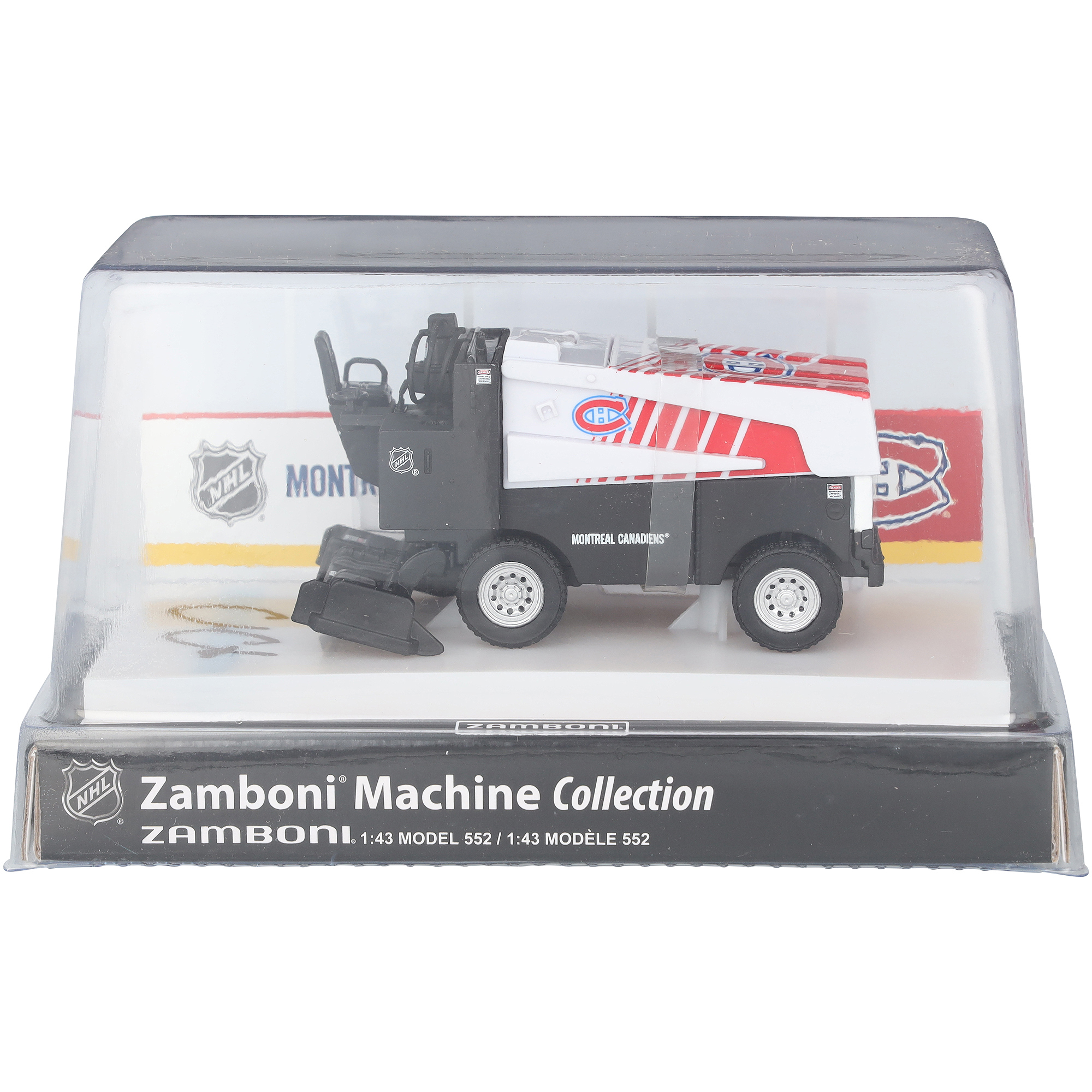 Cole Caufield Montreal Canadiens Autographed 1:43 Scale Die-Cast Zamboni