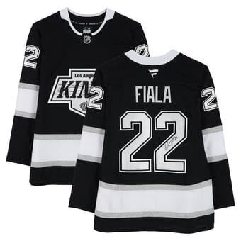 Kevin Fiala Los Angeles Kings Autographed Black Fanatics Premium Jersey