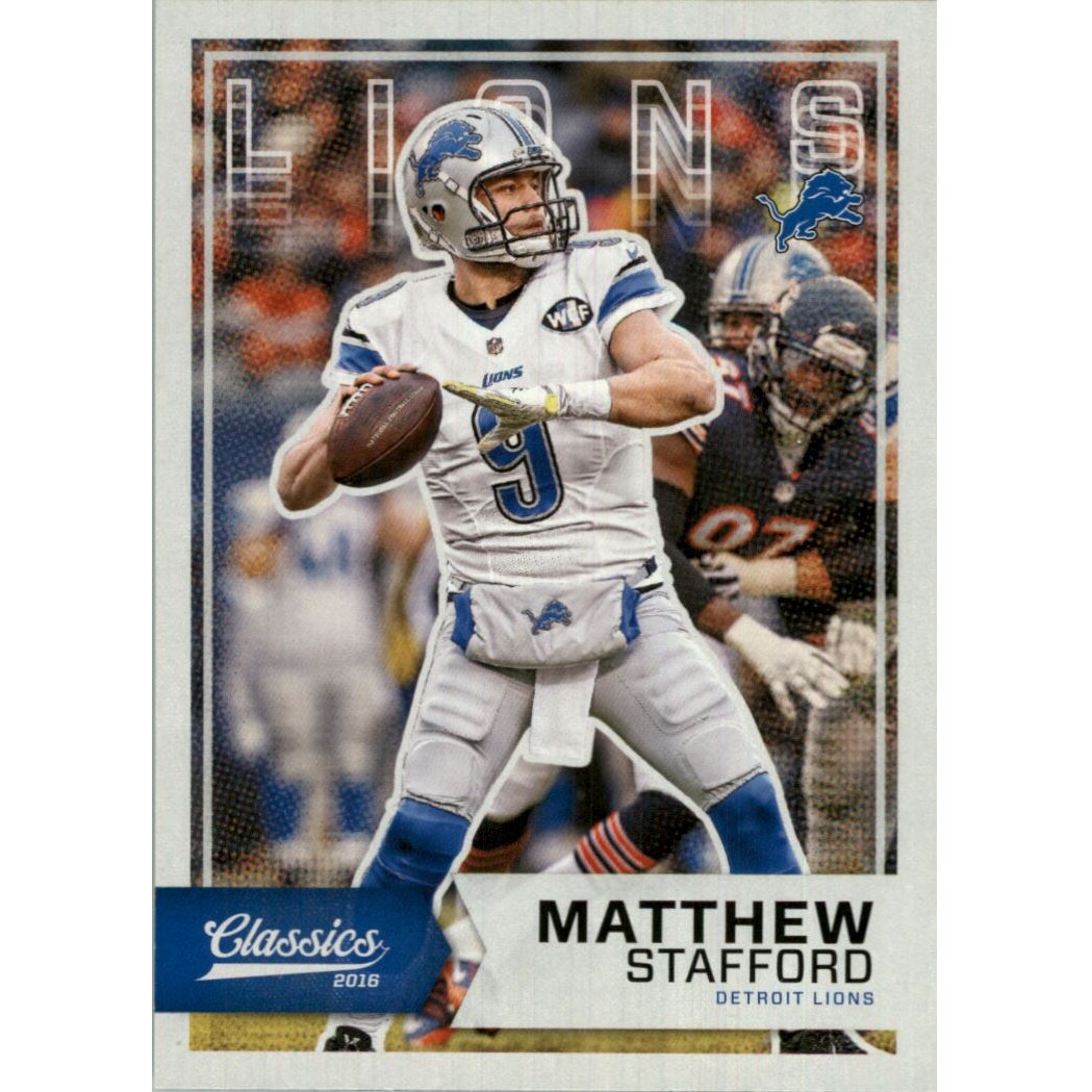 2016 Classics Red Back #54 Matthew Stafford