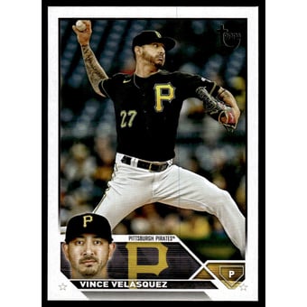 2023 Topps Update Vintage Stock #US243 Vince Velasquez