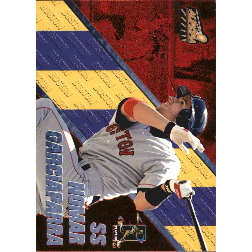 1998 Aurora Pennant Fever Red #5 Nomar Garciaparra