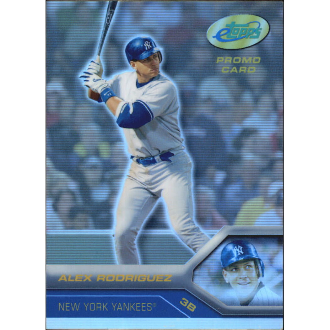 2005 Alex Rodriguez Etopps Promos #AR3 Alex Rodriguez Swinging 2005 Alex Rodriguez Etopps Promos #AR3 Alex Rodriguez Swinging