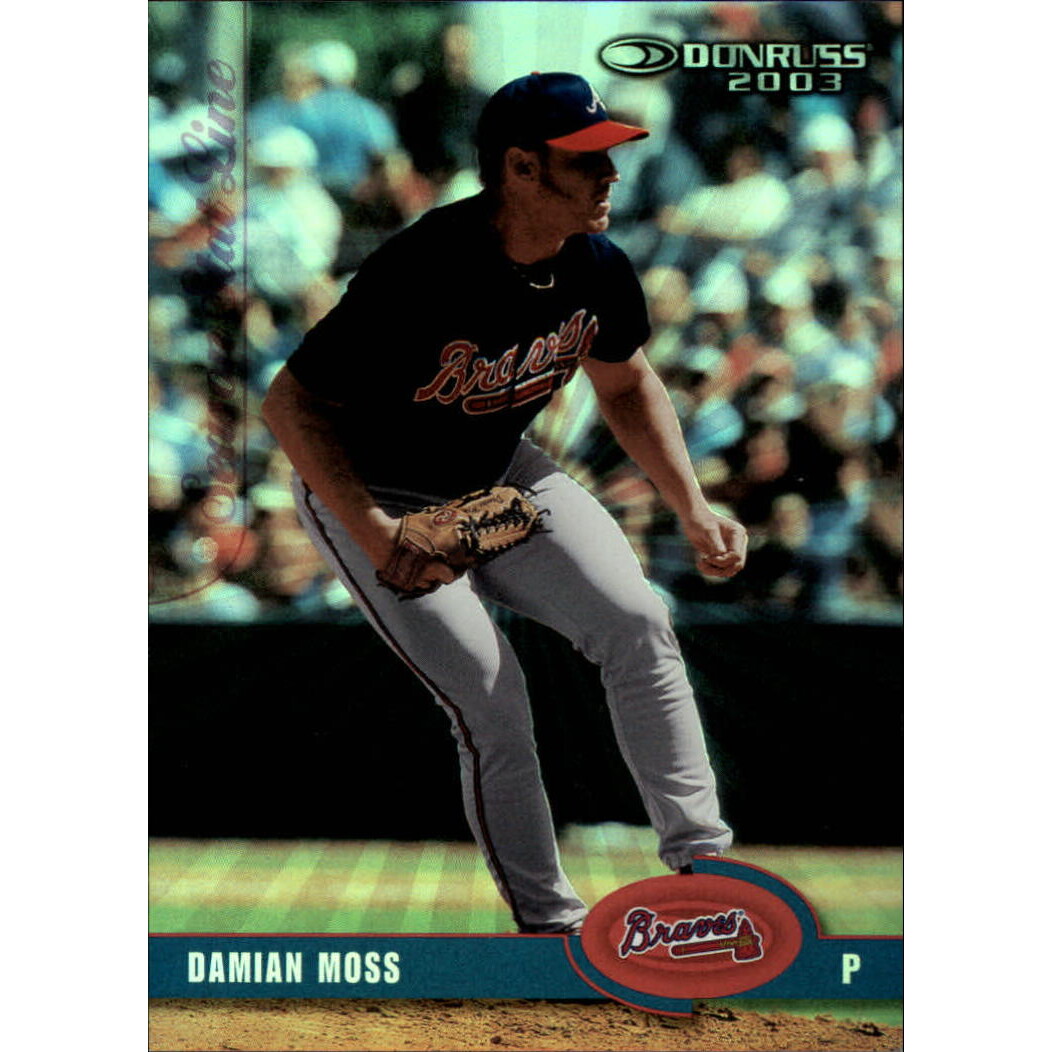 2003 Donruss Stat Line Season #244 Damian Moss/12