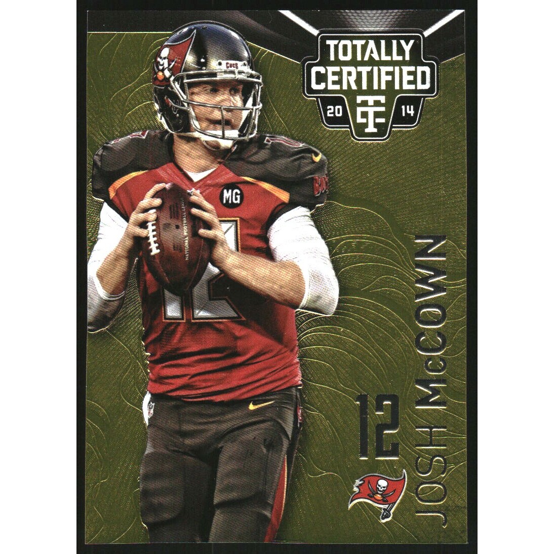 2014 Totally Certified Platinum Gold #89 Josh McCown