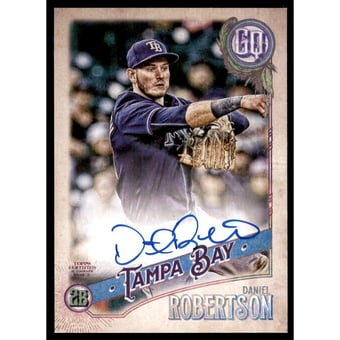 2018 Topps Gypsy Queen Autographs #GQADR Daniel Robertson