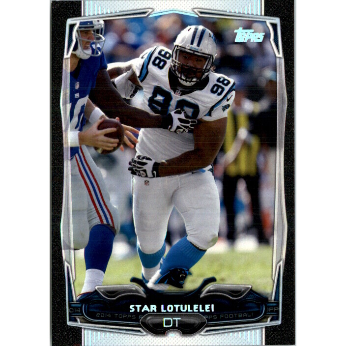 2014 Topps Black #238 Star Lotulelei. rookie card picture