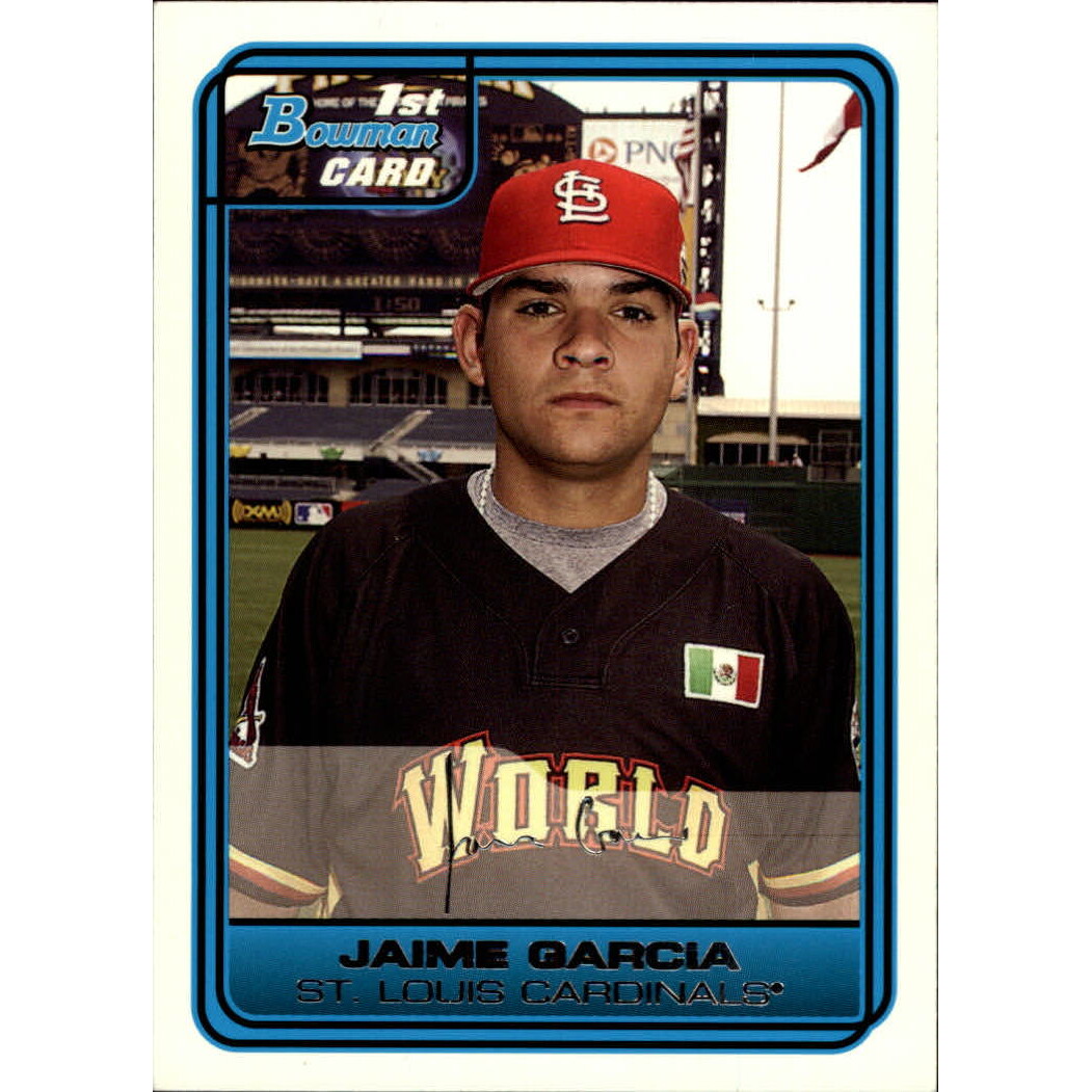 2006 Bowman Draft Future's Game Prospects White #44 Jaime Garcia
