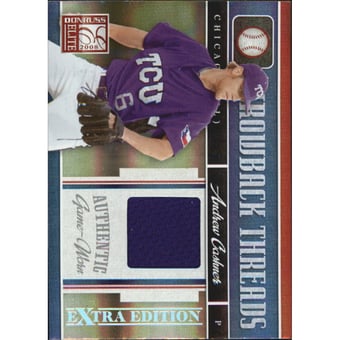 2008 Donruss Elite Extra Edition Throwback Threads #3 Andrew Cashner/500