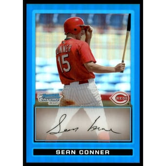2009 Bowman Chrome Prospects Blue Refractors #BCP77 Sean Conner