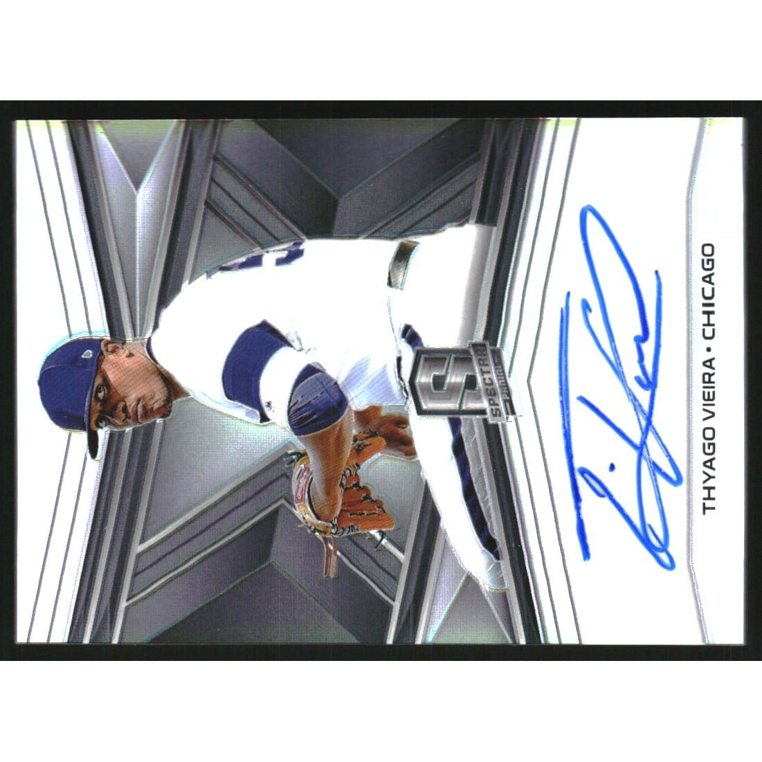 2019 Panini Spectra Signatures #25 Thyago Vieira/199. rookie card picture
