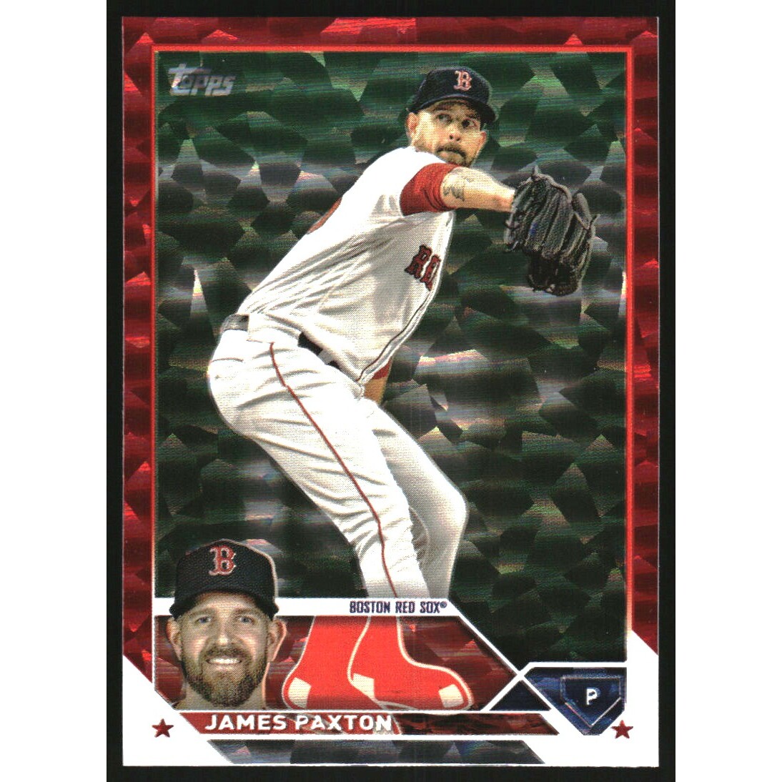 2023 Topps Update Red Foilboard #US119 James Paxton