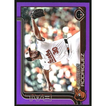 2025 Topps Purple Rainbow Foil #505 Grayson Rodriguez