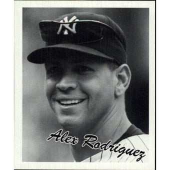 2008 Upper Deck Goudey Mini Red Backs #252 Alex Rodriguez 36 BW