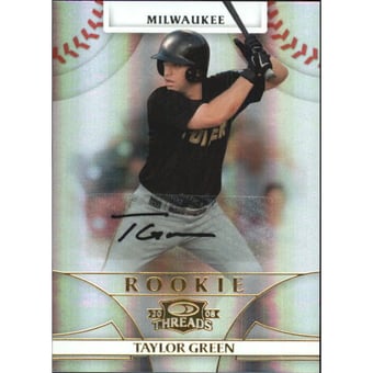 2008 Donruss Threads #128 Taylor Green AU/999