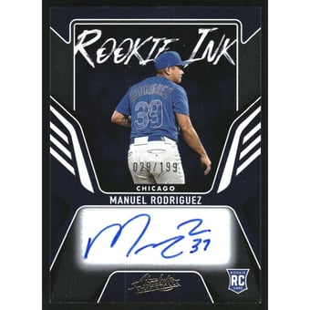 2022 Absolute Rookie Ink #14 Manuel Rodriguez
