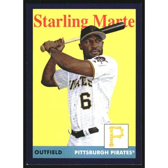 2019 Topps Archives Purple #22 Starling Marte
