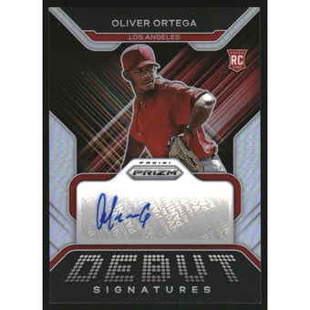 2022 Panini Prizm Debut Signatures #1 Oliver Ortega