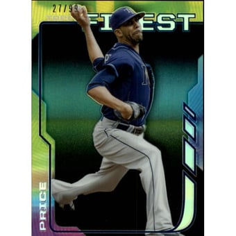 2014 Finest Black Refractors #64 David Price